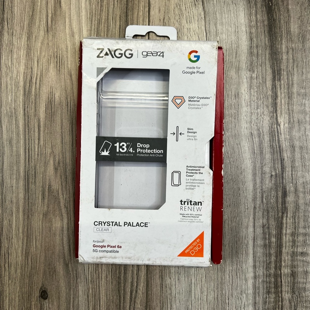 Clear phone case, NWOT. Made for google pixel. Look at pictures for more info
